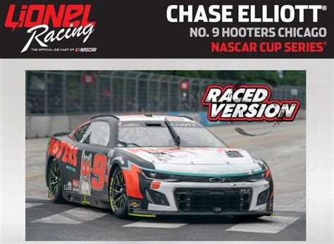 Chase Elliott 2023 Hooters Raced Version Chicago Street Course 9