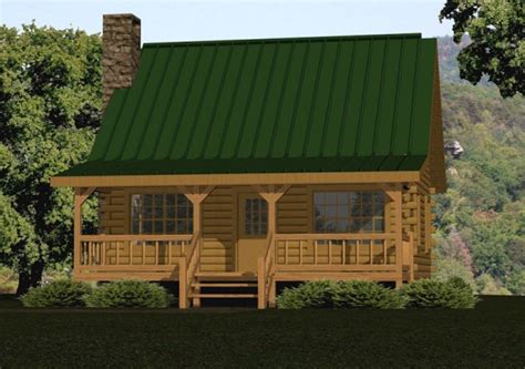 Floor Plans For Tiny Log Homes In The 1000 Square Foot Range