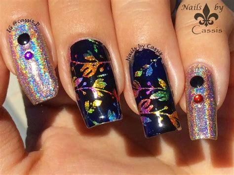Nails By Cassis Stamping On Colors By Llarowe Blonde Ambition Nails