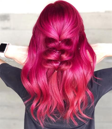 19 Greatest Red Violet Hair Color Ideas Trending In 2022