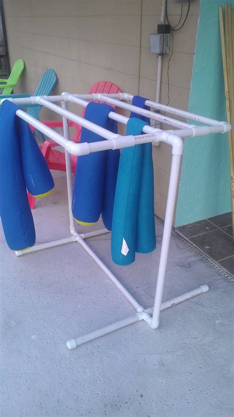 Build A Pvc Towel Rack