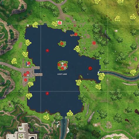 Fortnite Map Guide Loot Lake Chest Locations Gameskinny