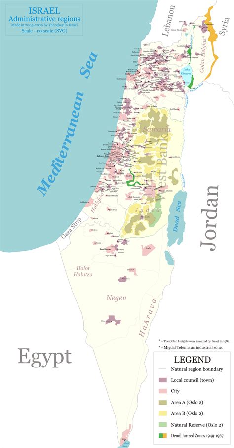 Discover sights, restaurants, entertainment and hotels. File:Map of administrative regions in Israel.png