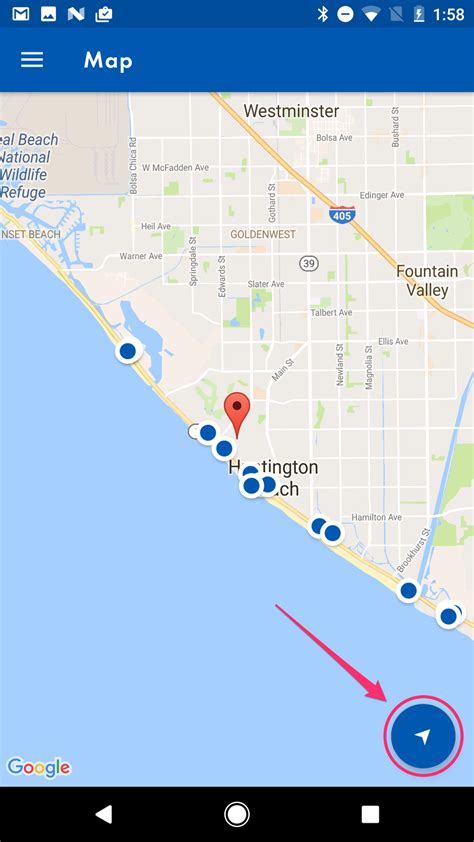 How Do I Find My Current Position On The Map Surfline Support Center