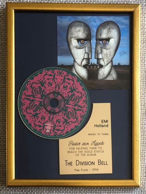 pink floyd the division bell official in house award catawiki