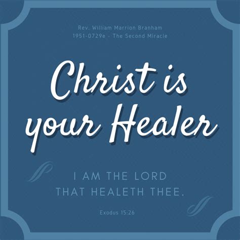 Christ Is Your Healer Media The Promised Word Touching Souls