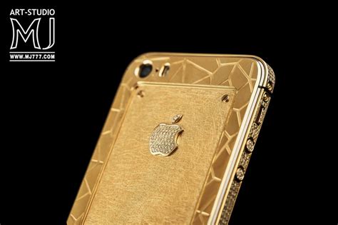 Apple Iphone Gold Edition By Mj Смартфоны из чистого золота платины