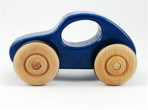 Wooden Toy Car Handmade In Scotland By Tree House Toys
