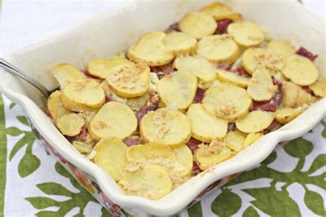 We also love to steam fresh vegetables alongside a rich. Irish Corned Beef and Potato Casserole - Clever Housewife