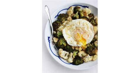 What is better for weight loss? Fried Eggs With Roasted Veggies | Keto Recipes For Weight Loss | POPSUGAR Fitness Photo 14