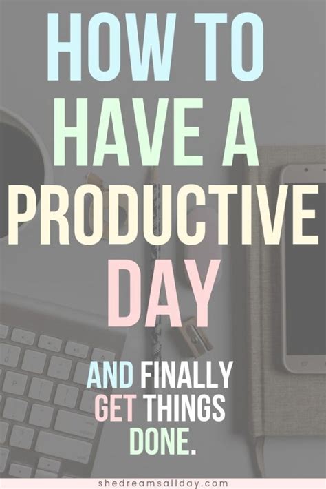 How To Be More Productive In Life 14 Brilliant Tips Productivity