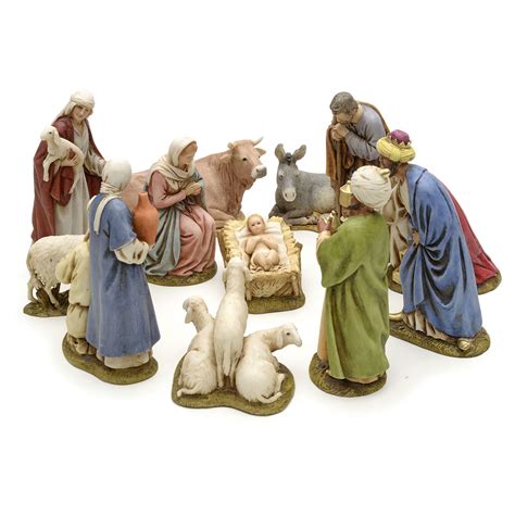 Nativity Scene By Landi 12 Figurines 11cm Online Sales On Uk