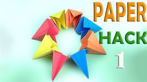5 AMAZING PAPER TRICKS AND IDEAS | LIFE GADGET - YouTube