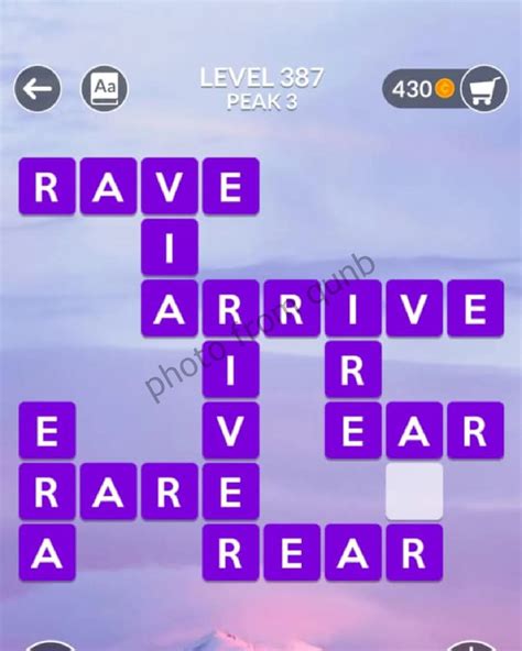 Word Trip Level 387