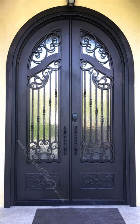 remington  top double entry iron doors universal iron doors