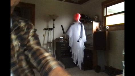 Floating Ghost Halloween Prop Youtube