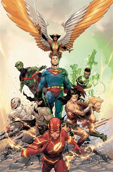 Picking up where the justice society of america left off at the end of this new league was a direct response to the detroit era. Justice League #23 (Variant Cover) | Fresh Comics