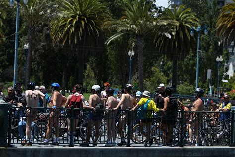 Th Annual World Naked Bike Ride In San Francisco