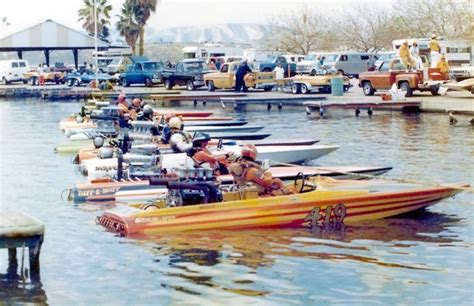 70s Flat Bottoms Drag Boat Racing Boat Jet Boats