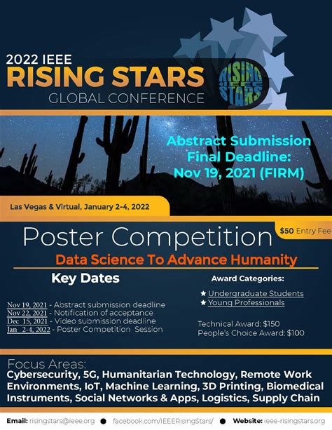 Poster Competition 2022 Ieee Rising Stars Conference