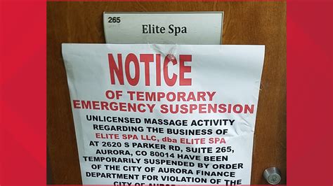 Illicit Massage Parlors Move From Aurora To Denver News Com