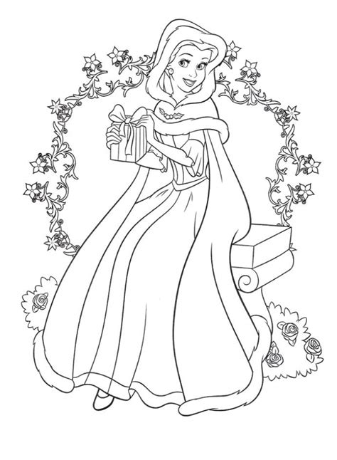 Get This Belle Disney Princess Coloring Pages Printable