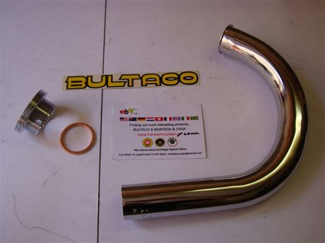 Bultaco Metralla Pipe Exhaust Nut Cylinder Metralla 62 Metralla Mk2