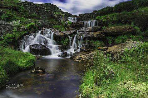 Ev Cascading Falls Powys Long Exposurecascading Waterfall Elan