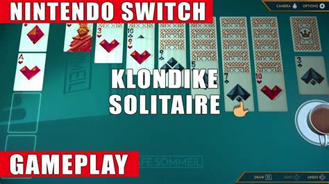 klondike solitaire nintendo switch gameplay youtube
