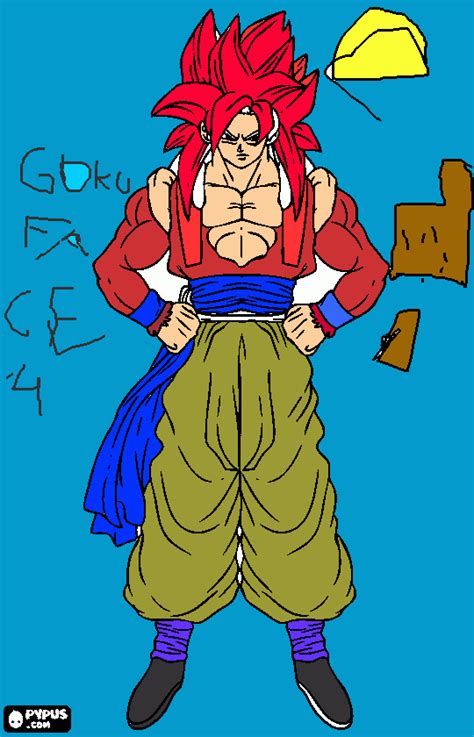 Fotos De Goku Para Dibujar Con Color Find Gallery