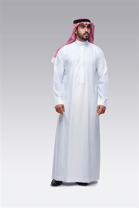 Thobe Business Men White Square 2128 Alshiaka Store