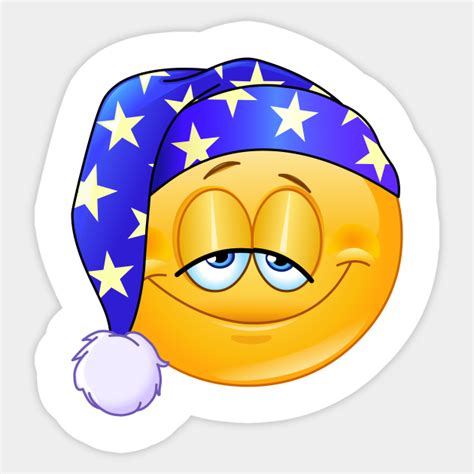 Good Night Emoji Emoticon Emoji Sticker Teepublic