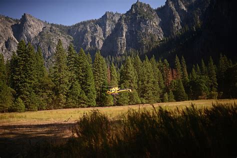 Climber Rescue Operation In Yosemite Photograph By Nano Calvo Fine