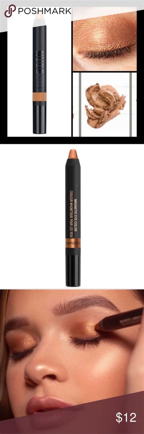 Nudestix Magnetic Luminous Eye Color Copper Foil A Super Long Wearing Eye Shadow Pencil That