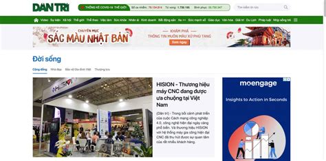 Dan Tri Newspaper Hision A Popular Brand Of Cnc Machines In Vietnam