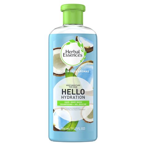 Herbal Essences Hello Hydration Shampoo And Body Wash Deep Moisture For Hair 117 Fl Oz
