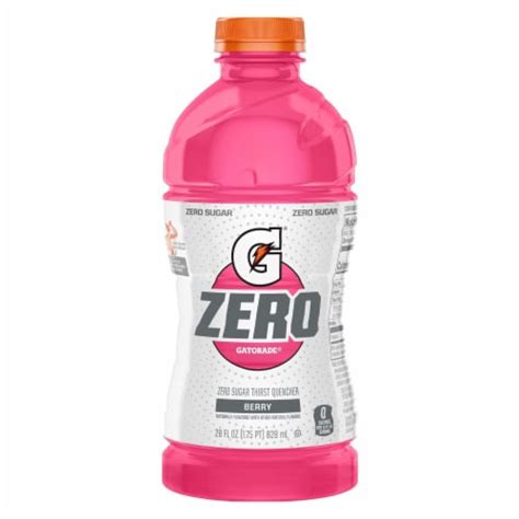 Gatorade Zero Sugar Pink Thirst Quencher Berry Electrolyte Enhanced Sports Drink Fl Oz Jay