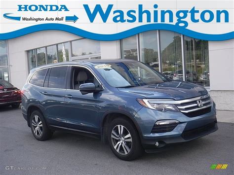 2016 Steel Sapphire Metallic Honda Pilot Ex Awd 138487218 Photo 11