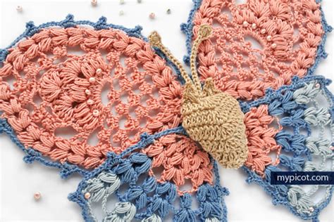 Ergahandmade Crochet Butterfly Free Crochet Pattern Step By Step