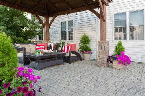 When installing one yourself, you need to find how much material you'll need to find the price. Average Cost Of Paving Stone Patio | TcWorks.Org