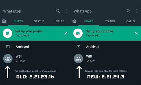 Whatsapp Beta For Android 221243 Whats New Wabetainfo