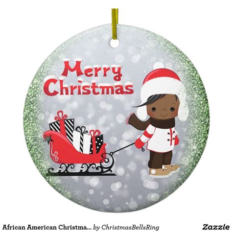 African American Christmas Ornament Christmas Ornaments