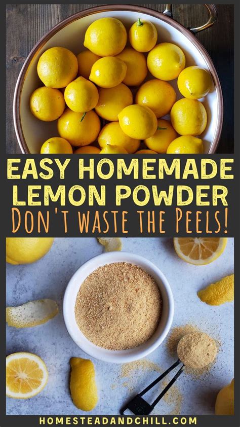 How To Make Dehydrated Lemon Powder 13 Ways To Use It Recipe