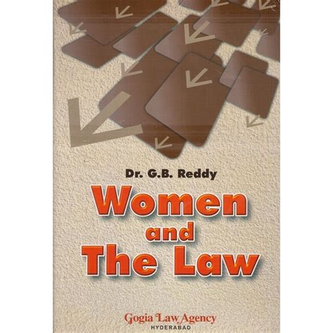 Gogia Law Agencys Women And The Laws Hb By Dr G B Reddy
