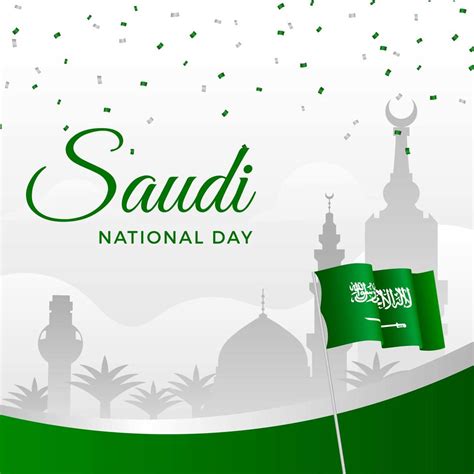 Saudi National Day Template 230567 Vector Art At Vecteezy