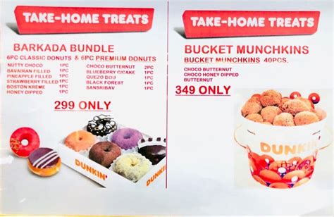 Dunkin Donuts Menu With Price List 2023 [updated] 58 Off