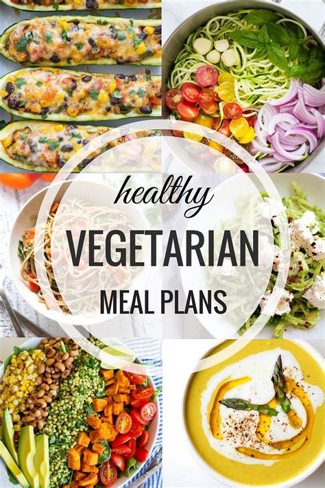 Easy Healthy Vegetarian Meal Plan Carb Healthymealplans Boditewasuch