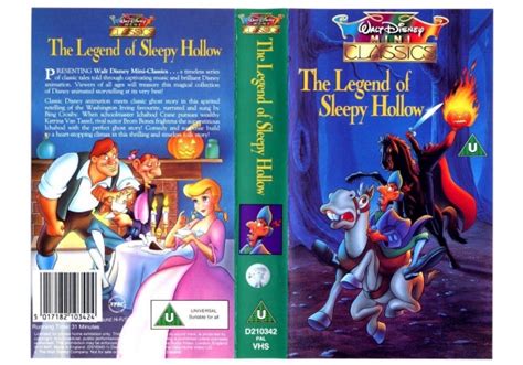 The Legend Of Sleepy Hollow 1958 On Walt Disney Home Video United