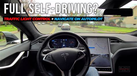 Testing Tesla S Full Self Driving Features Youtube