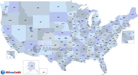The us has its own international country code, as does every other country. Area Codes in the United States 3500x1919 : MapPorn